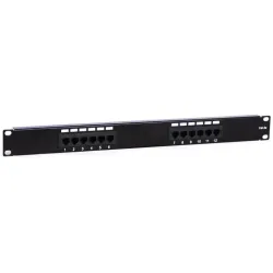 12-портовая патч-панель Cat.5e LY-PP5-02 12-портовая патч-панель Cat.5e LY-PP5-02