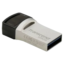 USB-флеш-накопитель Transcend JetFlash 890 128 ГБ Серебристый