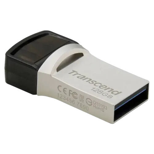 USB-флеш-накопитель Transcend JetFlash 890 128 ГБ Серебристый USB-флеш-накопитель Transcend JetFlash 890 128 ГБ Серебристый