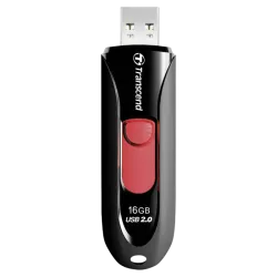 USB Flash накопитель Transcend JetFlash 590 16 ГБ Чёрный