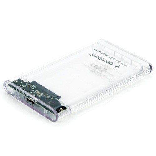 Внешний корпус Gembird EE2-U3S9-6 для HDD/SSD 2.5" Прозрачный