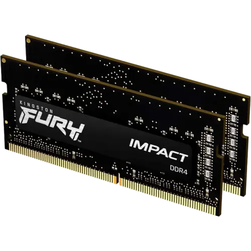 Оперативная память Kingston FURY Impact FURY Impact 16 ГБ Чёрный Оперативная память Kingston FURY Impact FURY Impact 16 ГБ Чёрный