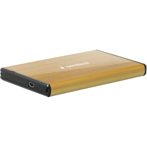 Внешний корпус Gembird EE2-U3S-3-GL для HDD/SSD 2.5" Gold