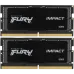 Оперативная память Kingston FURY Impact 32 ГБ (2×16 ГБ) DDR5 6000 МГц Оперативная память Kingston FURY Impact 32 ГБ (2×16 ГБ) DDR5 6000 МГц