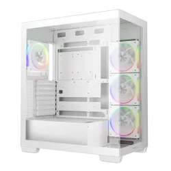 Компьютерный корпус Deepcool CG580 4F V2 Midi-Tower, ARGB, белый, 4 вентилятора, без БП Компьютерный корпус Deepcool CG580 4F V2 Midi-Tower, ARGB, белый, 4 вентилятора, без БП