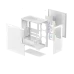 Компьютерный корпус Deepcool CG580 4F V2 Midi-Tower, ARGB, белый, 4 вентилятора, без БП
