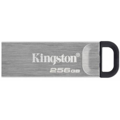 Флеш-накопитель Kingston DataTraveler Kyson 256 ГБ USB 3.2 Gen 1, металлический, серебристый