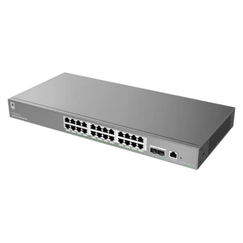 Коммутатор Grandstream GWN7803 Pro 24 порта Gigabit PoE + 2 SFP+
