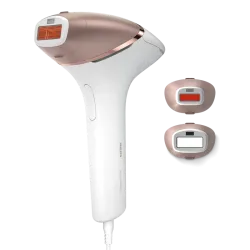 Фотоэпилятор Philips BRI945/00, сухое использование, сменные насадки, белый