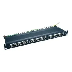 Патч-панель 19" Cat.6 на 24 порта, Krone/110 Dual Патч-панель 19" Cat.6 на 24 порта, Krone/110 Dual