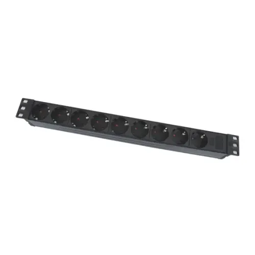 PDU блок розеток для серверной стойки 19 дюймов, 1.5U, 8 розеток, 16 А PDU блок розеток для серверной стойки 19 дюймов, 1.5U, 8 розеток, 16 А