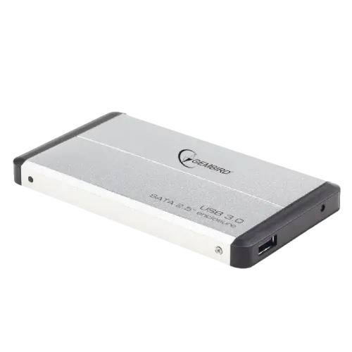 Внешний корпус Gembird EE2-U3S-2-S для HDD/SSD 2.5" Серебристый
