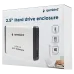 Внешний корпус Gembird EE2-U3S-2-S для HDD/SSD 2.5" Серебристый