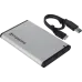Внешний корпус Transcend TS0GSJ25S3 для HDD/SSD 2.5" Серебристый