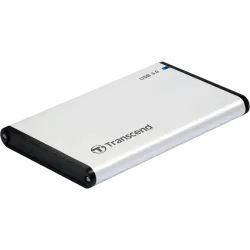 Внешний корпус Transcend TS0GSJ25S3 для HDD/SSD 2.5" Серебристый Внешний корпус Transcend TS0GSJ25S3 для HDD/SSD 2.5" Серебристый