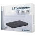 Внешний корпус Gembird EE2-U3S-3 для HDD/SSD 2.5" Черный Внешний корпус Gembird EE2-U3S-3 для HDD/SSD 2.5" Черный